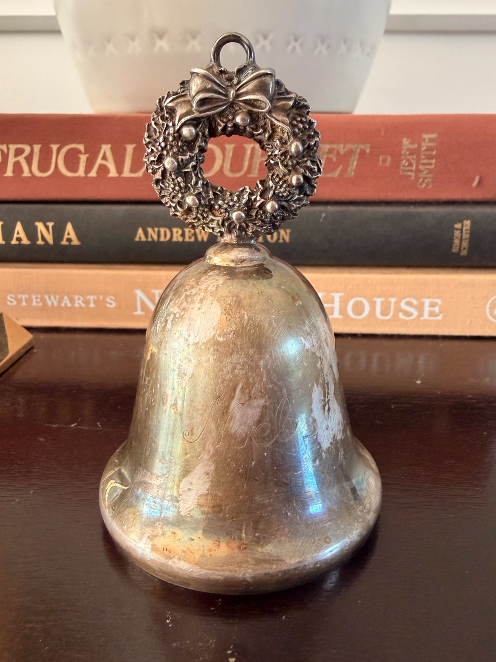 VTG Reed & Barton Noel Music Bell 16th Edition Silverplate Christmas Ornament